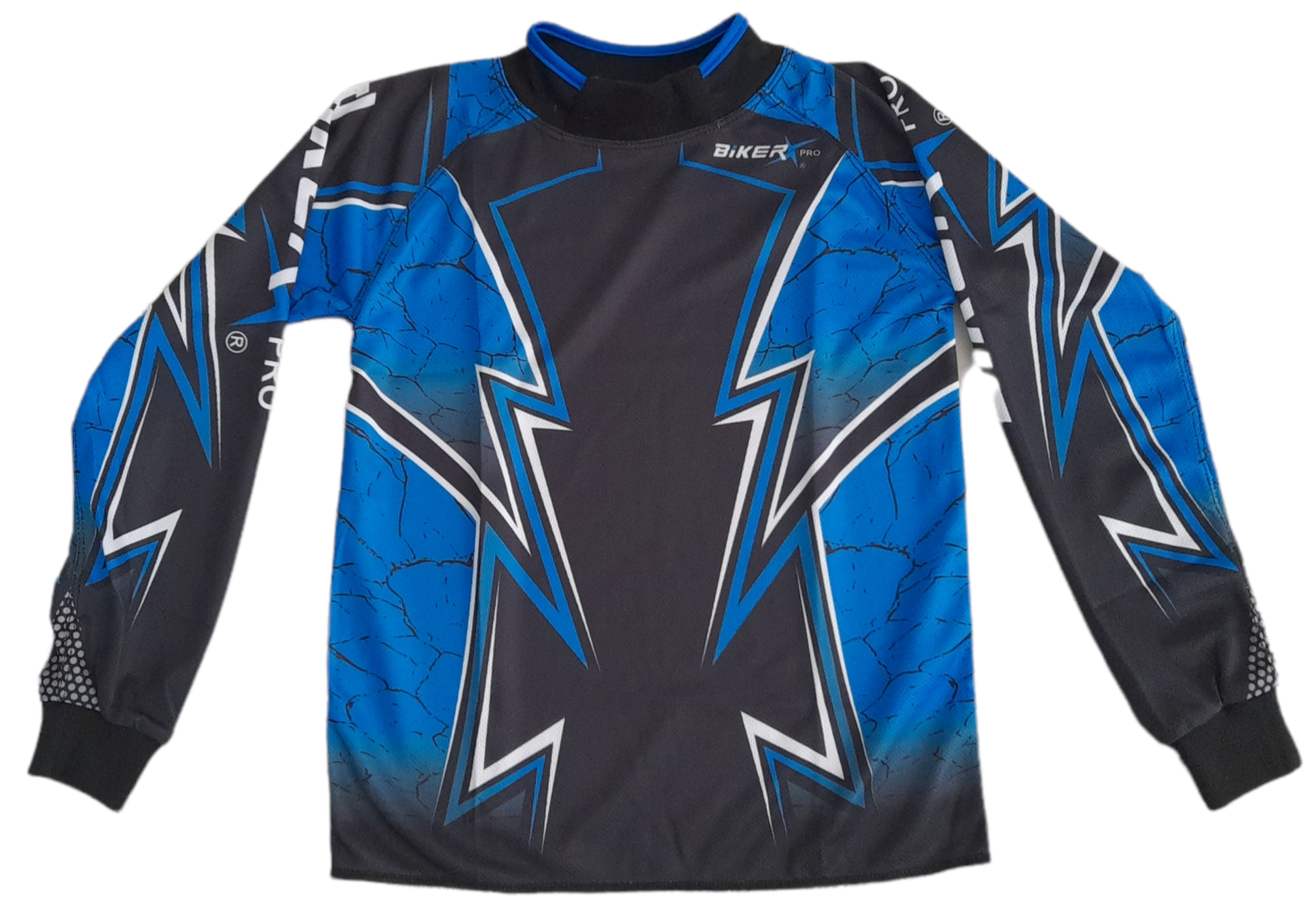 Kids off road Jersey-NEW-Black and blue-0